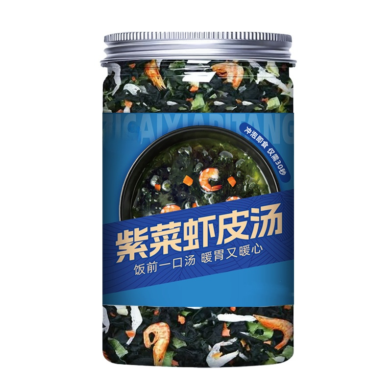【30s沖泡】紫菜蝦皮速食湯料