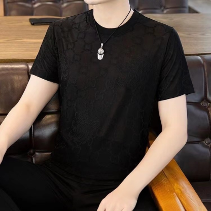 [Only 10% of the original price] High-end Jacquard Ice-feel Short Sleeve