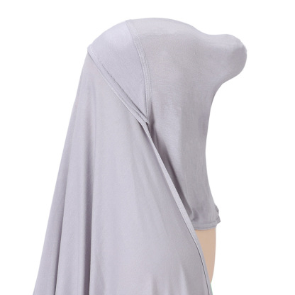 Solid color versatile headscarf