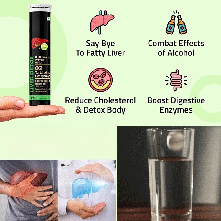 【Effortless Liver Care】Liver Detox Effervescent Tablets