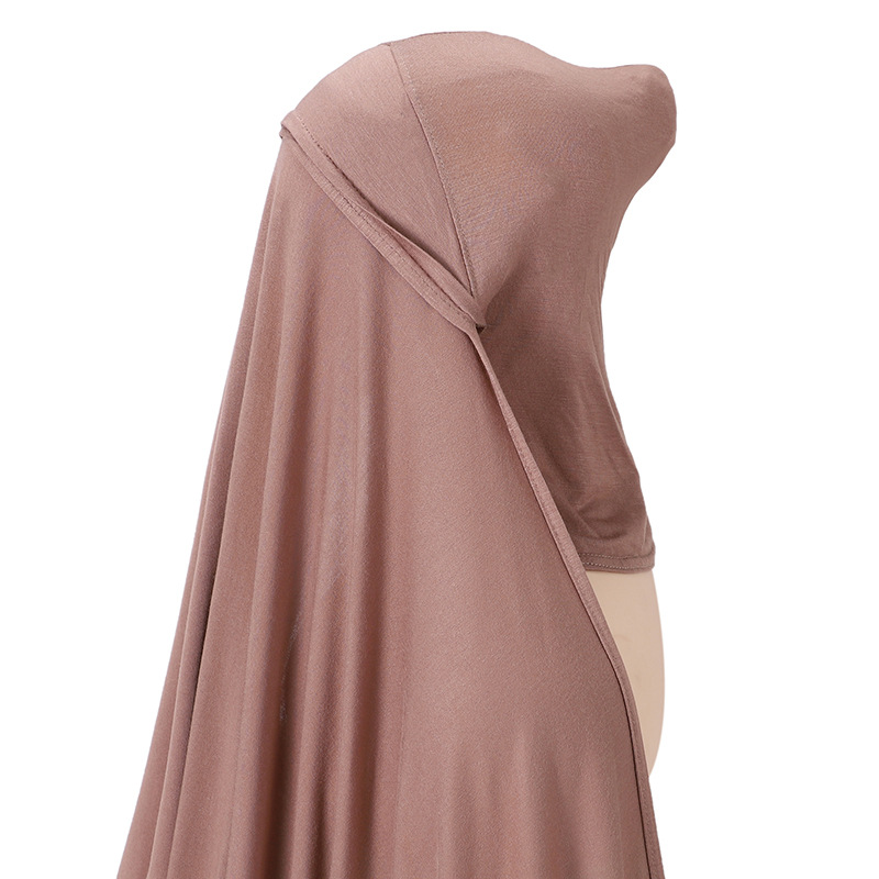 Solid color versatile headscarf