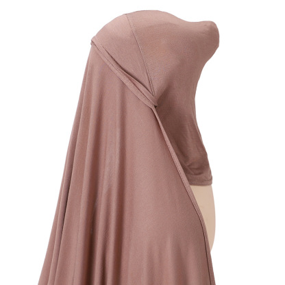 Solid color versatile headscarf
