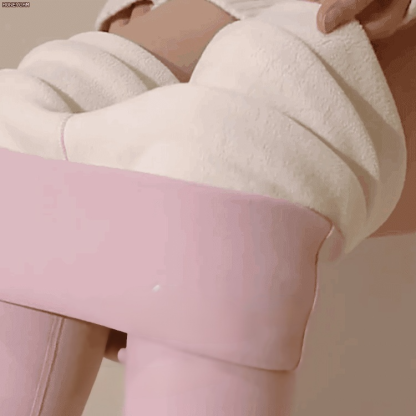  Double sided sherpa leggings
