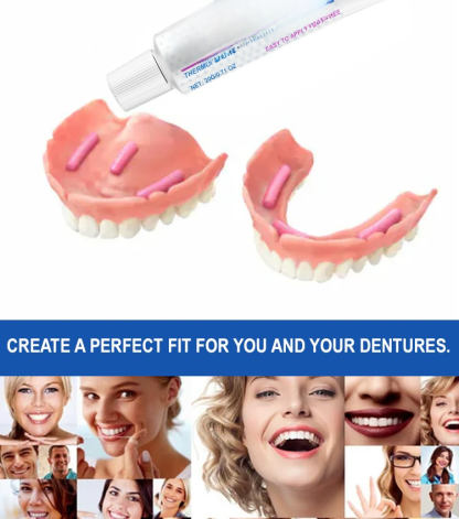 Food-Grade Thermoplastic Denture Adhesive