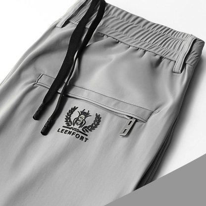Summer ultra-thin breathable ice silk pants