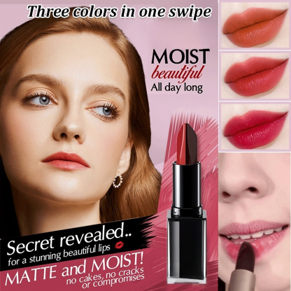 Colorfast Temptation Black Diamond Three-Color Lipstick