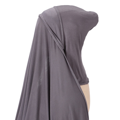 Solid color versatile headscarf