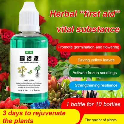 Universal plant and flower rejuvenation liquid