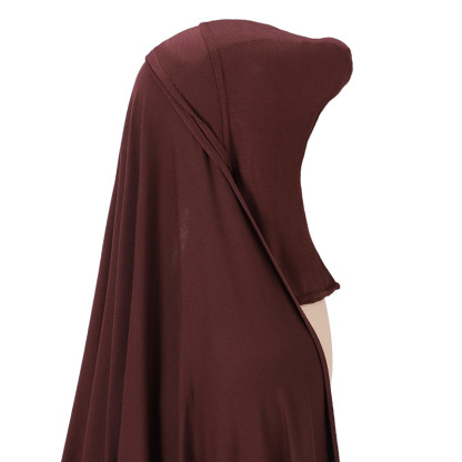 Solid color versatile headscarf