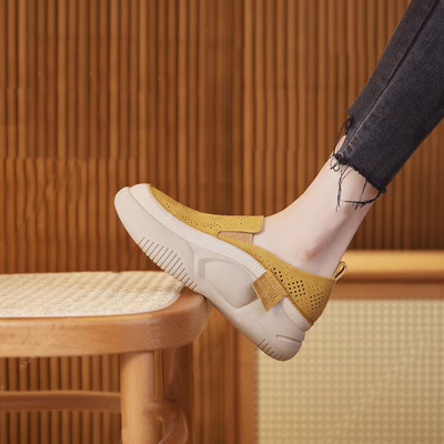 Thick-soled women's shoes