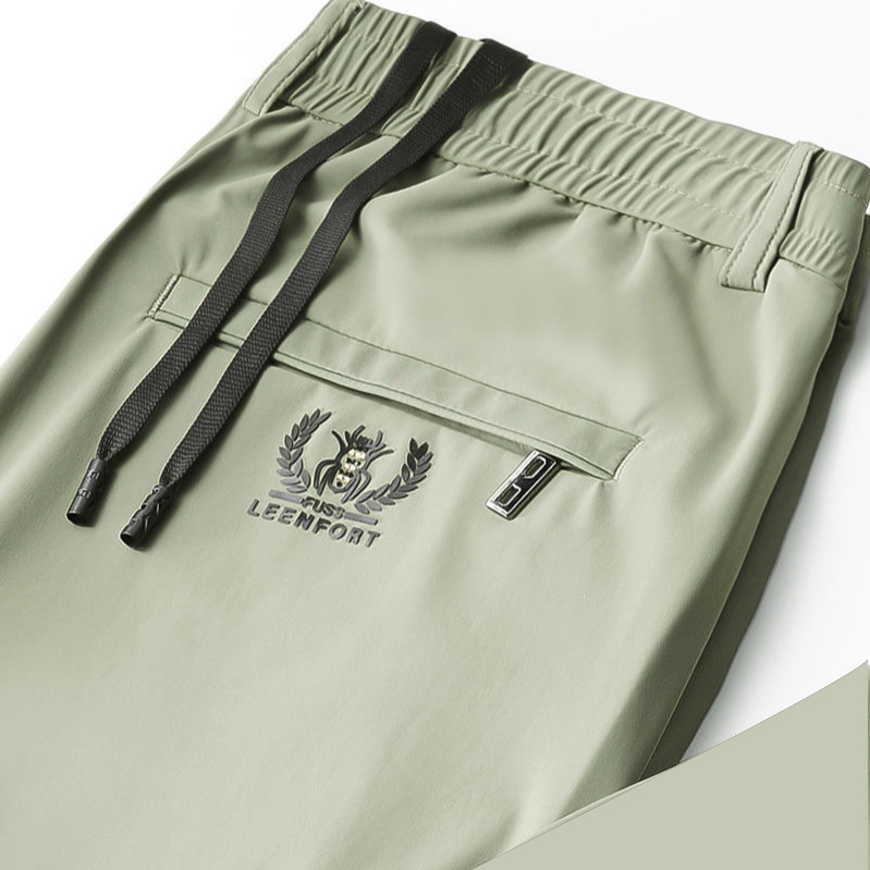 Summer ultra-thin breathable ice silk pants