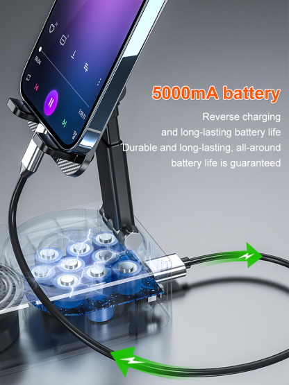Smart Bluetooth audio charging treasure 3-in-1 stand