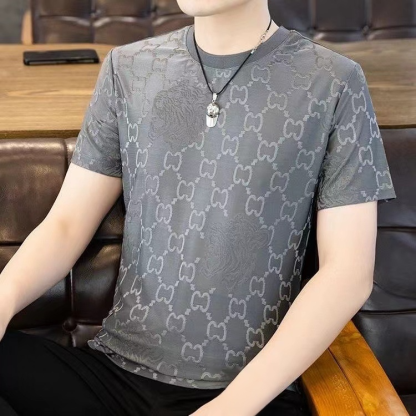 [Only 10% of the original price] High-end Jacquard Ice-feel Short Sleeve