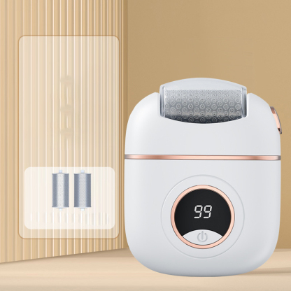 [Remove dead skin in seconds] Electric digital display foot grinder