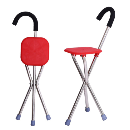 German elderly crutch stool