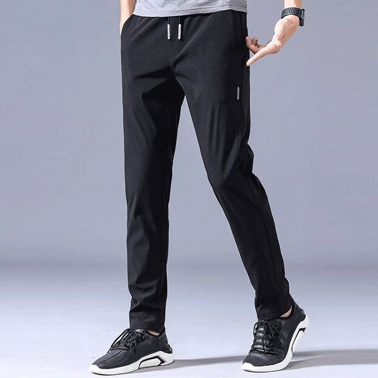 Men’s ice silk casual pants