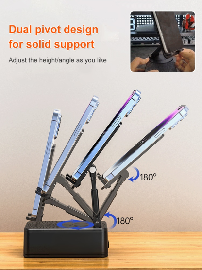 Smart Bluetooth audio charging treasure 3-in-1 stand