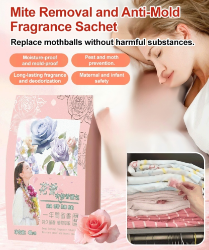 Insect repellent and mildew proof floral camphor balls