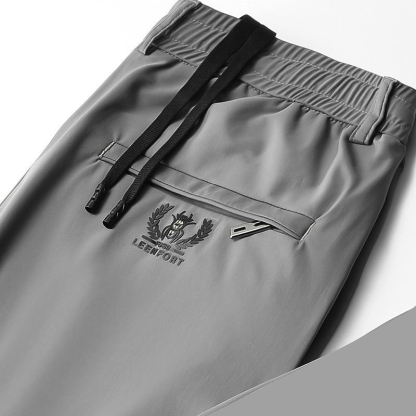 Summer ultra-thin breathable ice silk pants