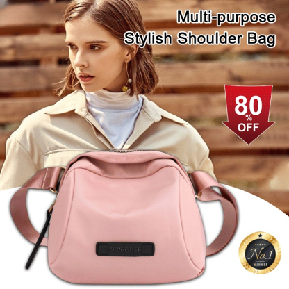 Slanted waterproof Oxford cloth bag