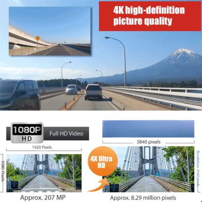 Sanlu high definition wifi driving recorder
