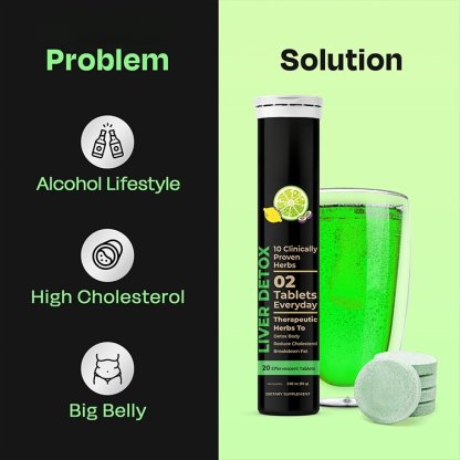 【Effortless Liver Care】Liver Detox Effervescent Tablets