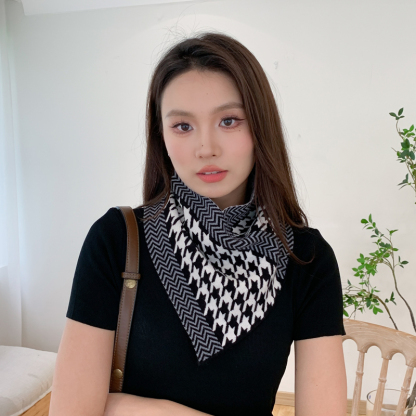 Fashion Wool Pullover Neck Tricot