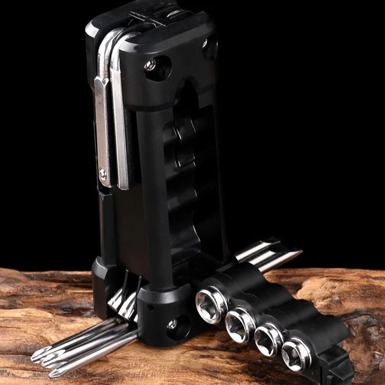 مجموعة أدوات الإصلاح ومفتاح البرط المحمولة المتعددة الوظائف في الهواء الطلق