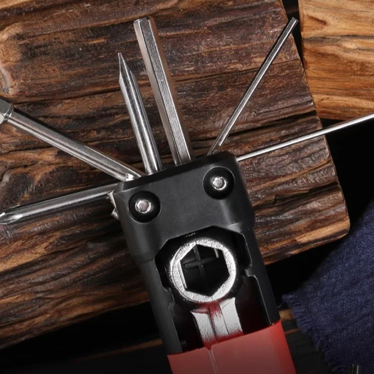 مجموعة أدوات الإصلاح ومفتاح البرط المحمولة المتعددة الوظائف في الهواء الطلق