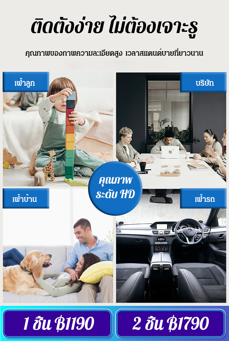 (ขนาดมินิ) กล้องวงจรปิด WIFI ขนาดเล็ก