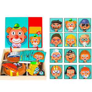 ของเล่นเด็กจิ๊กซอปริศนา DIY