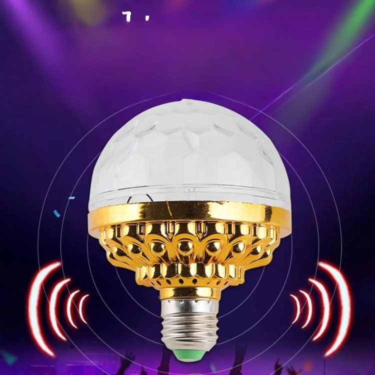 ไฟ LED สร้างบรรยากาศ ทรงกลม หมุนได้สีสันสดใส