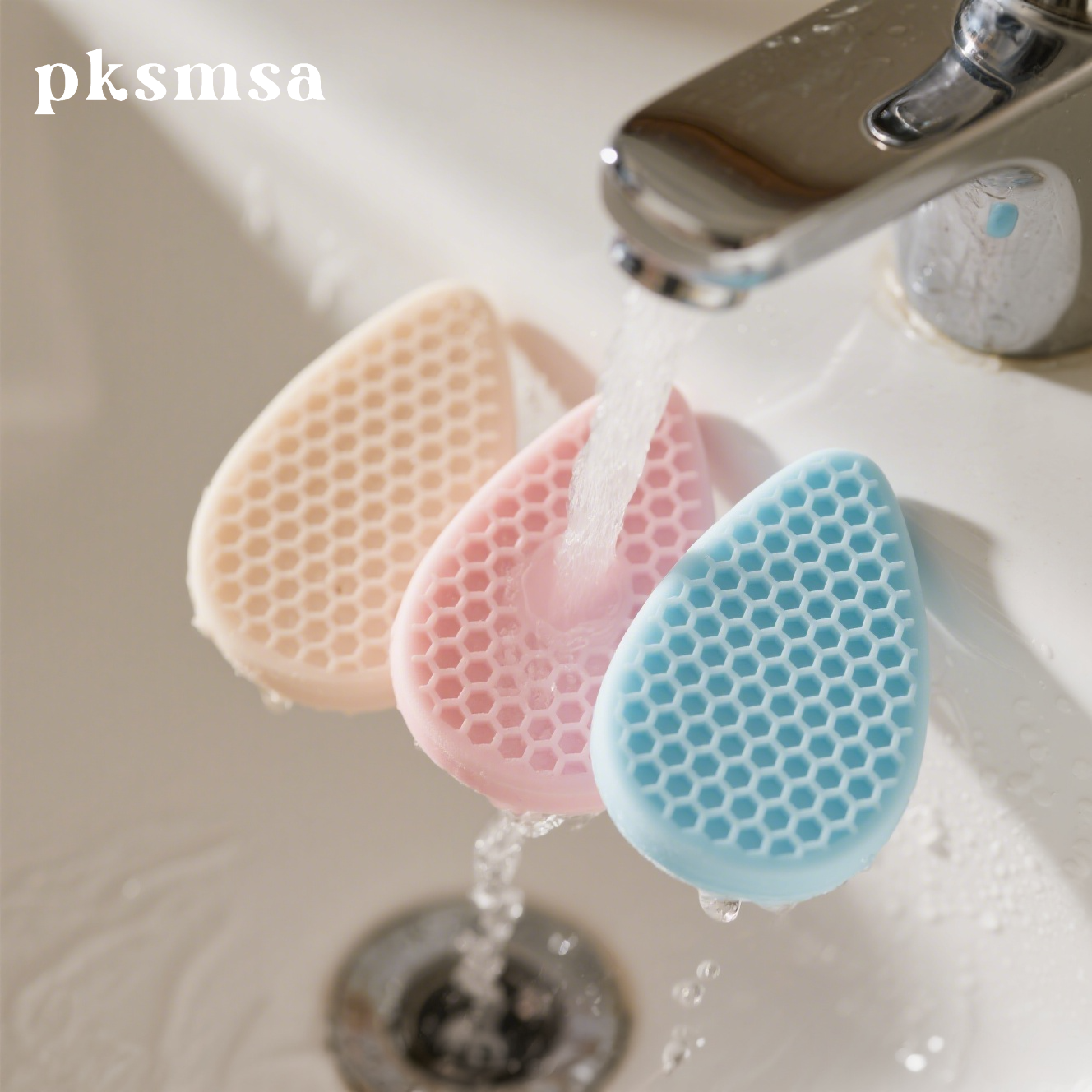 พัฟทำความสะอาดผิวหน้าซิลิโคน