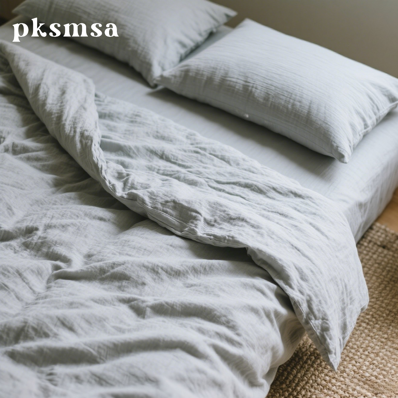 ชุดสี่ชิ้นผ้าฝ้ายแท้