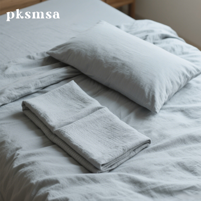 ชุดสี่ชิ้นผ้าฝ้ายแท้