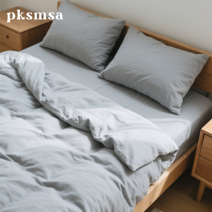 ชุดสี่ชิ้นผ้าฝ้ายแท้