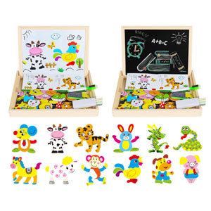 ของเล่นเด็กจิ๊กซอปริศนา DIY
