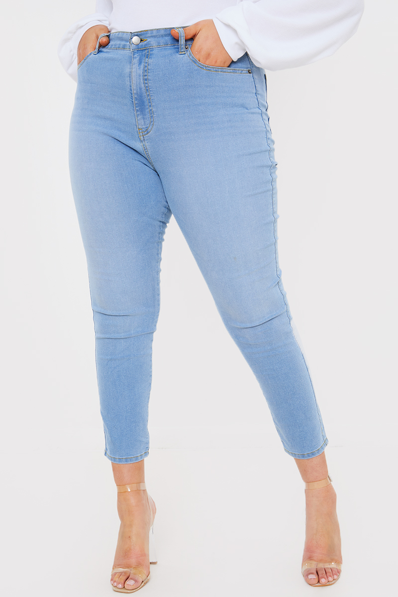 Light Wash Skinny Jeans