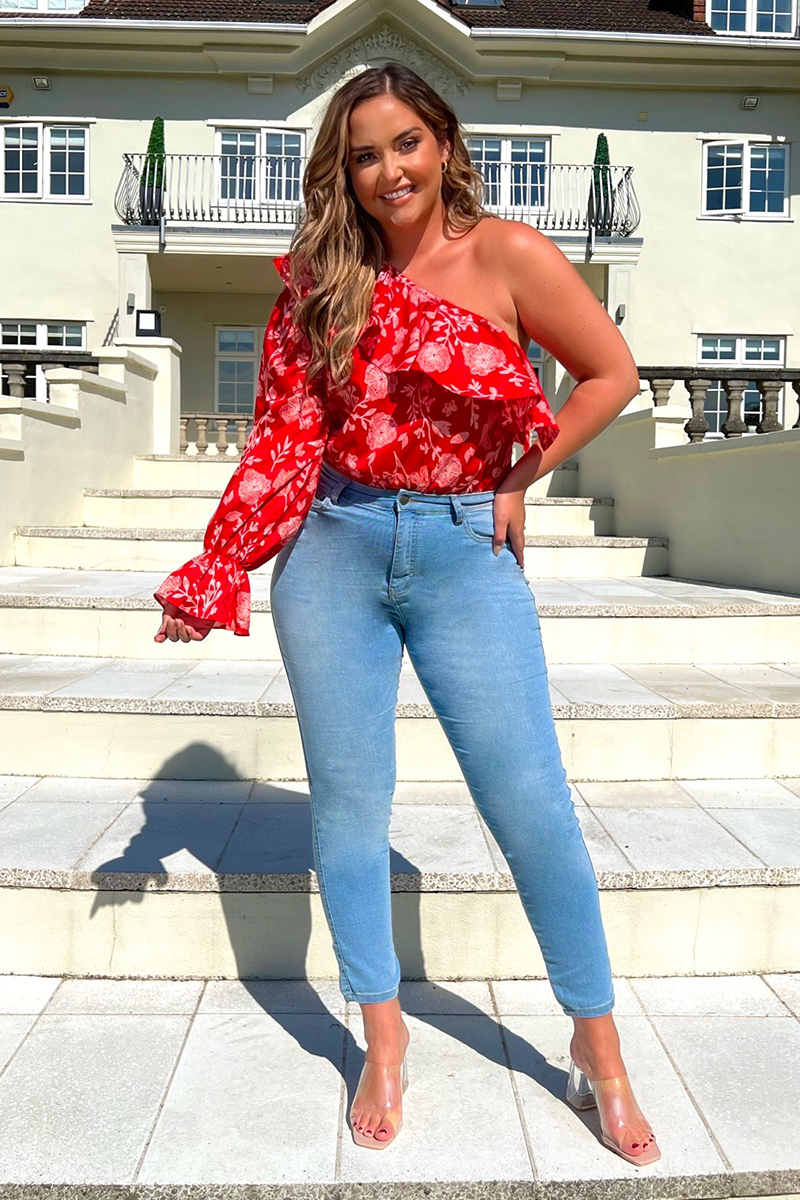 Light Wash Skinny Jeans
