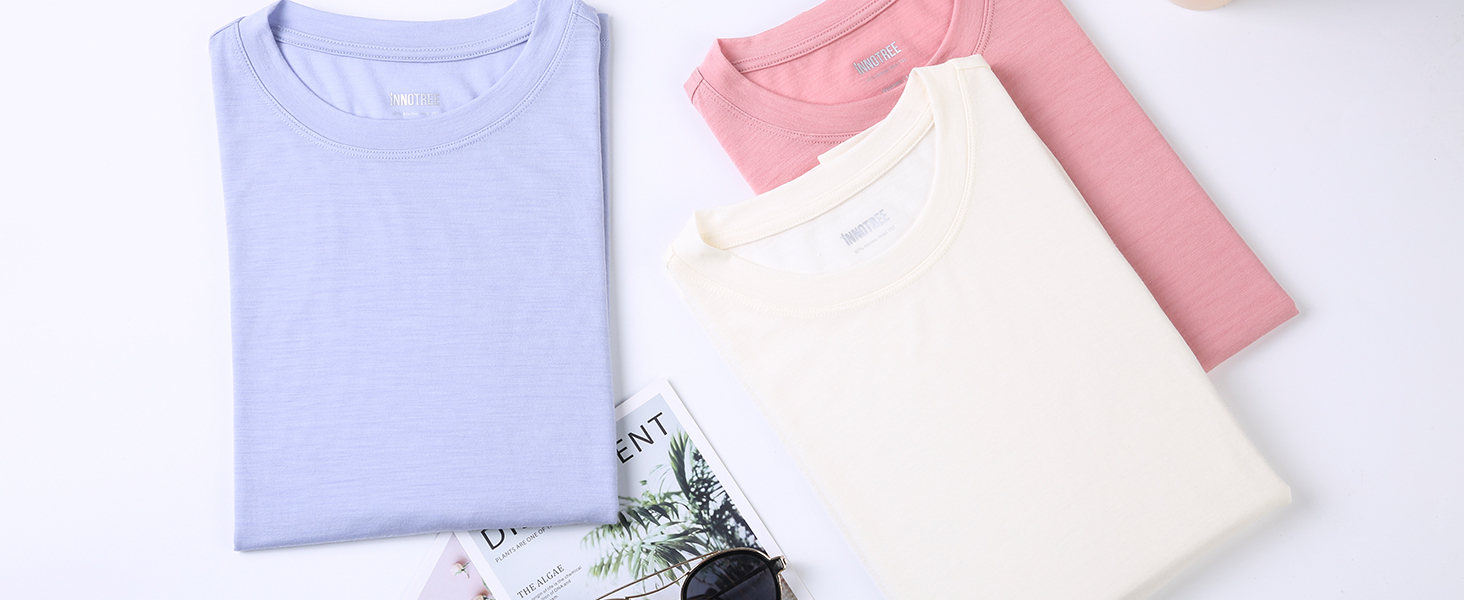 Women's Merino wool T-shirt