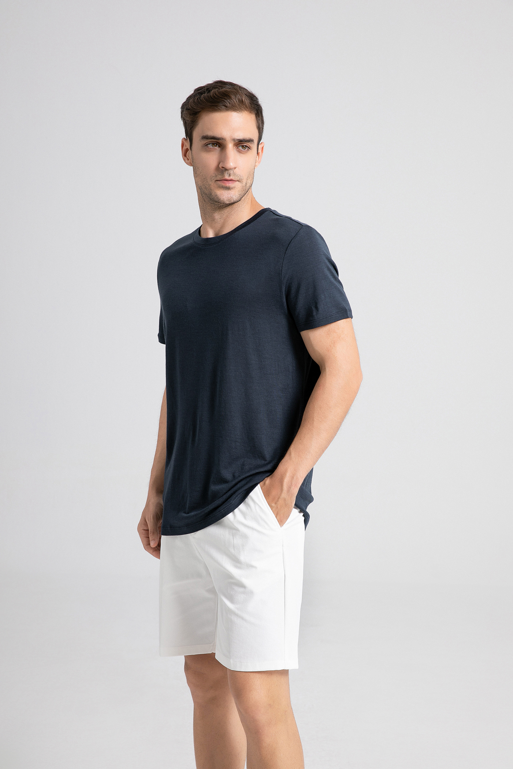 Men's Merino 150 Short Sleeve Crew T-shirt Navy