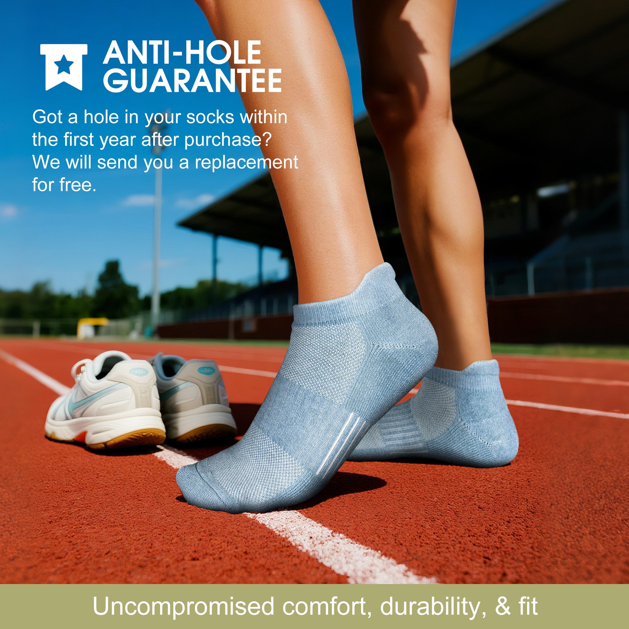 5 Pack Women's Merino Wool Ankle Hiking Running Socks Target Cushioned SS15F