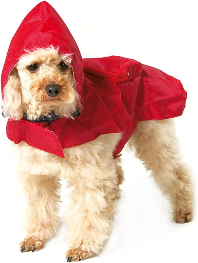 DM30073DOGLEMI素色披風雨衣