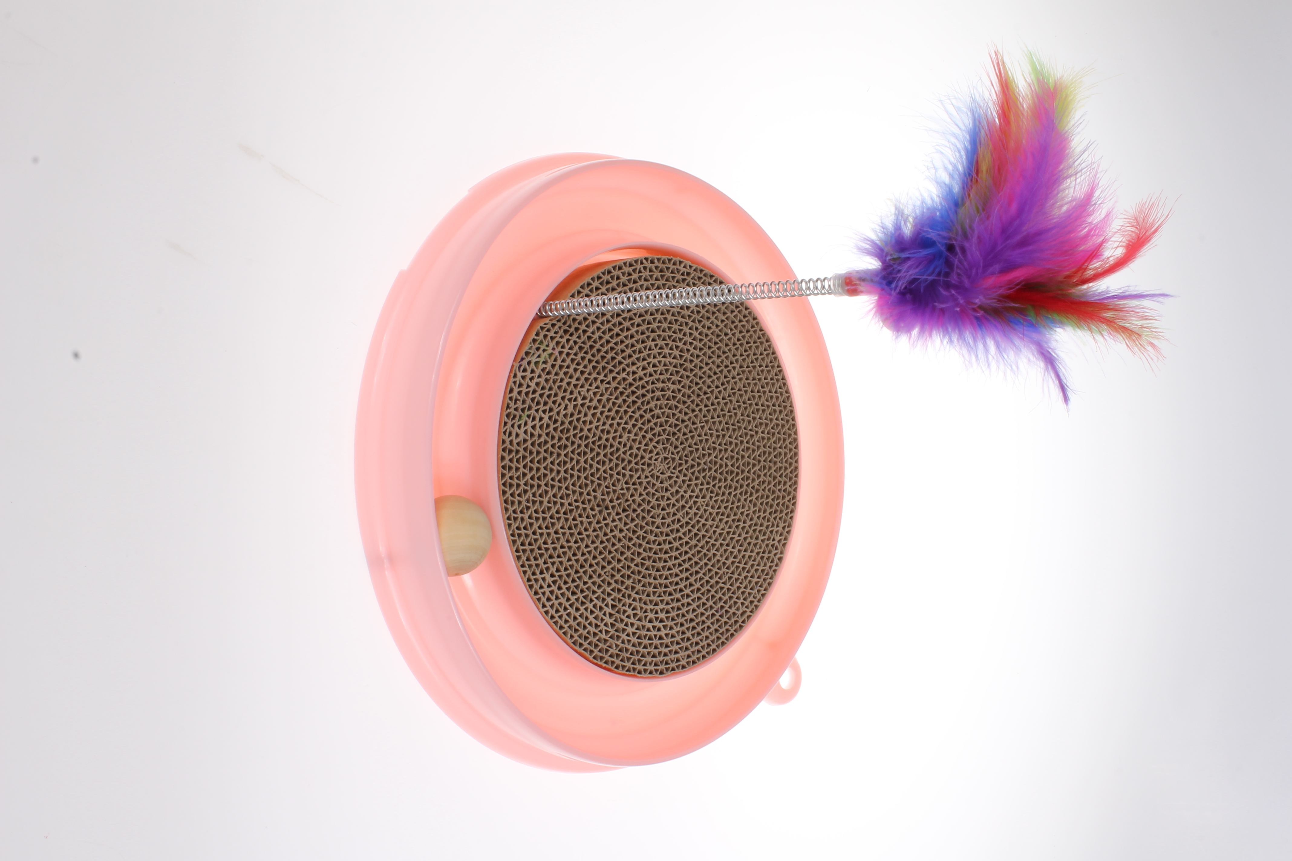 圓盆賽球貓抓板