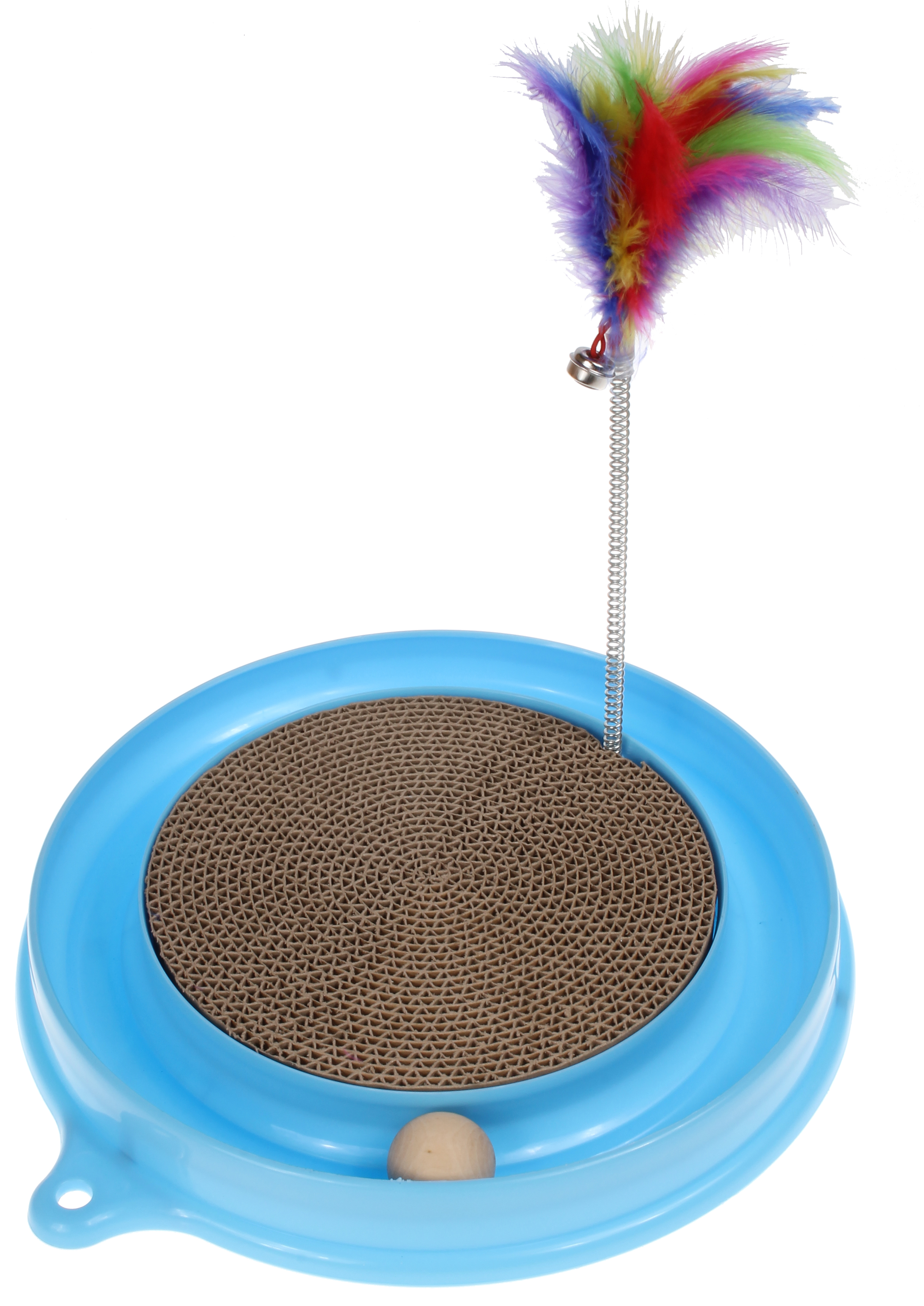 圓盆賽球貓抓板