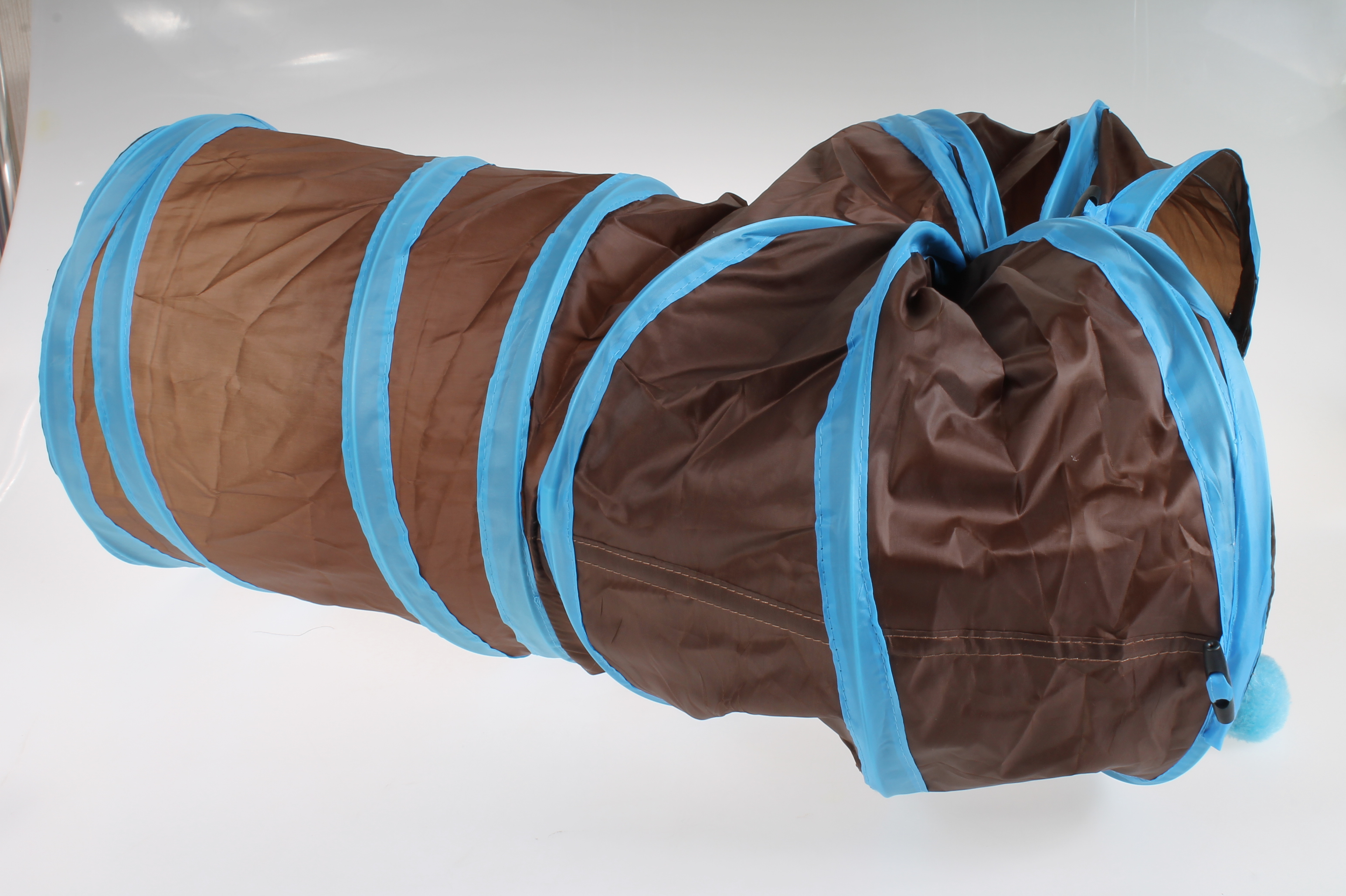 T型四孔貓隧道玩具