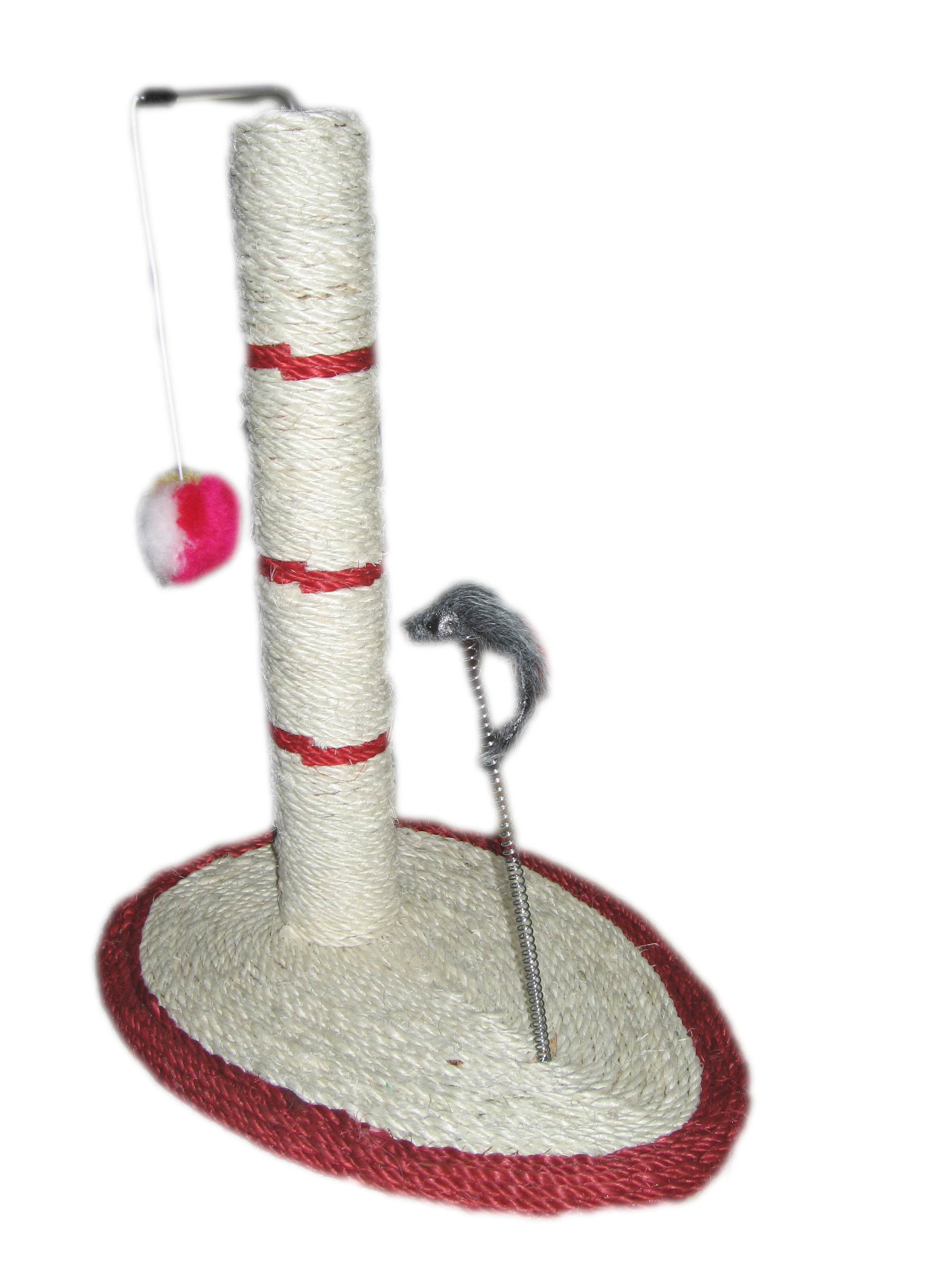 蛋型轉動貓抓柱