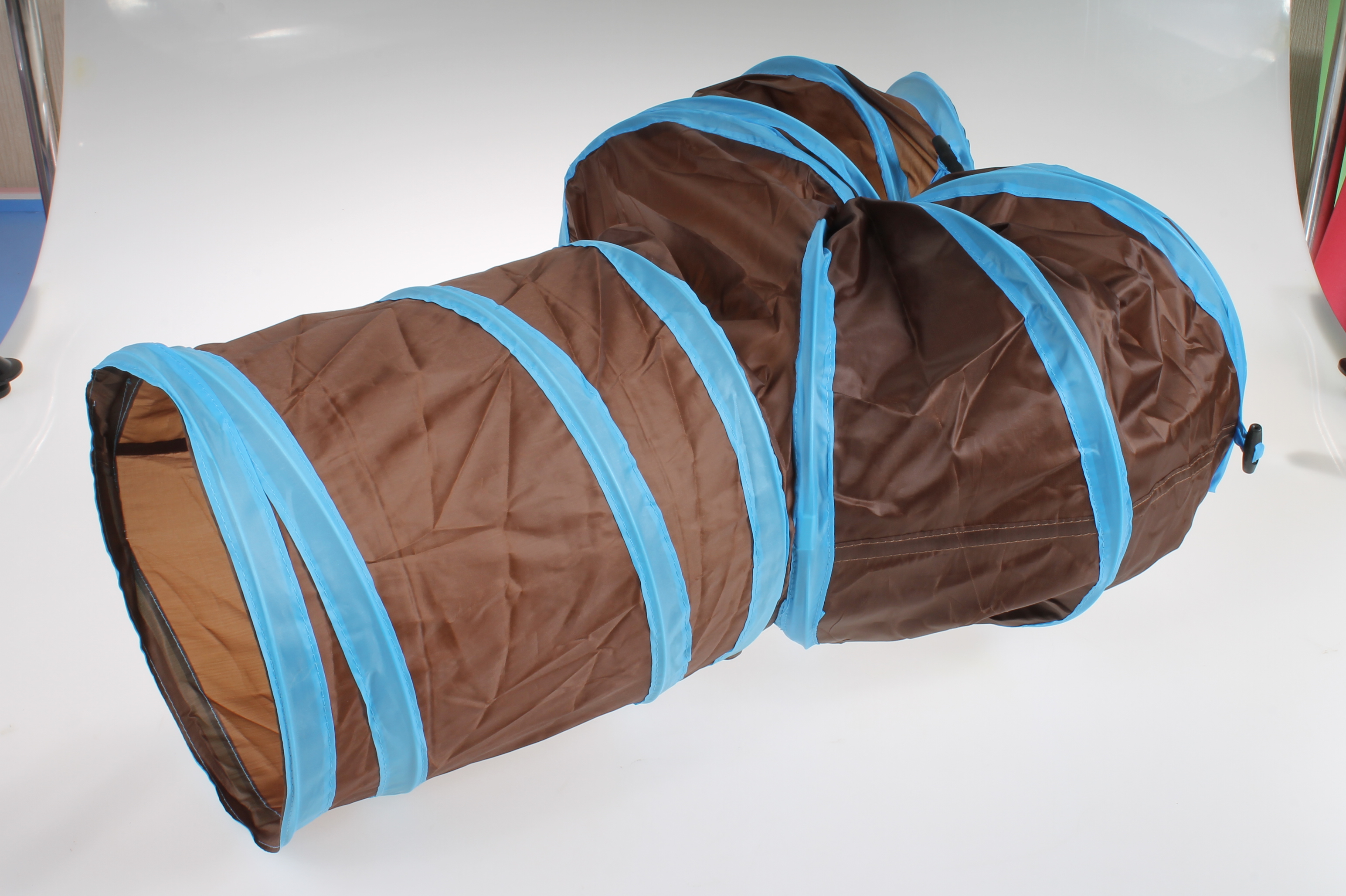 T型四孔貓隧道玩具