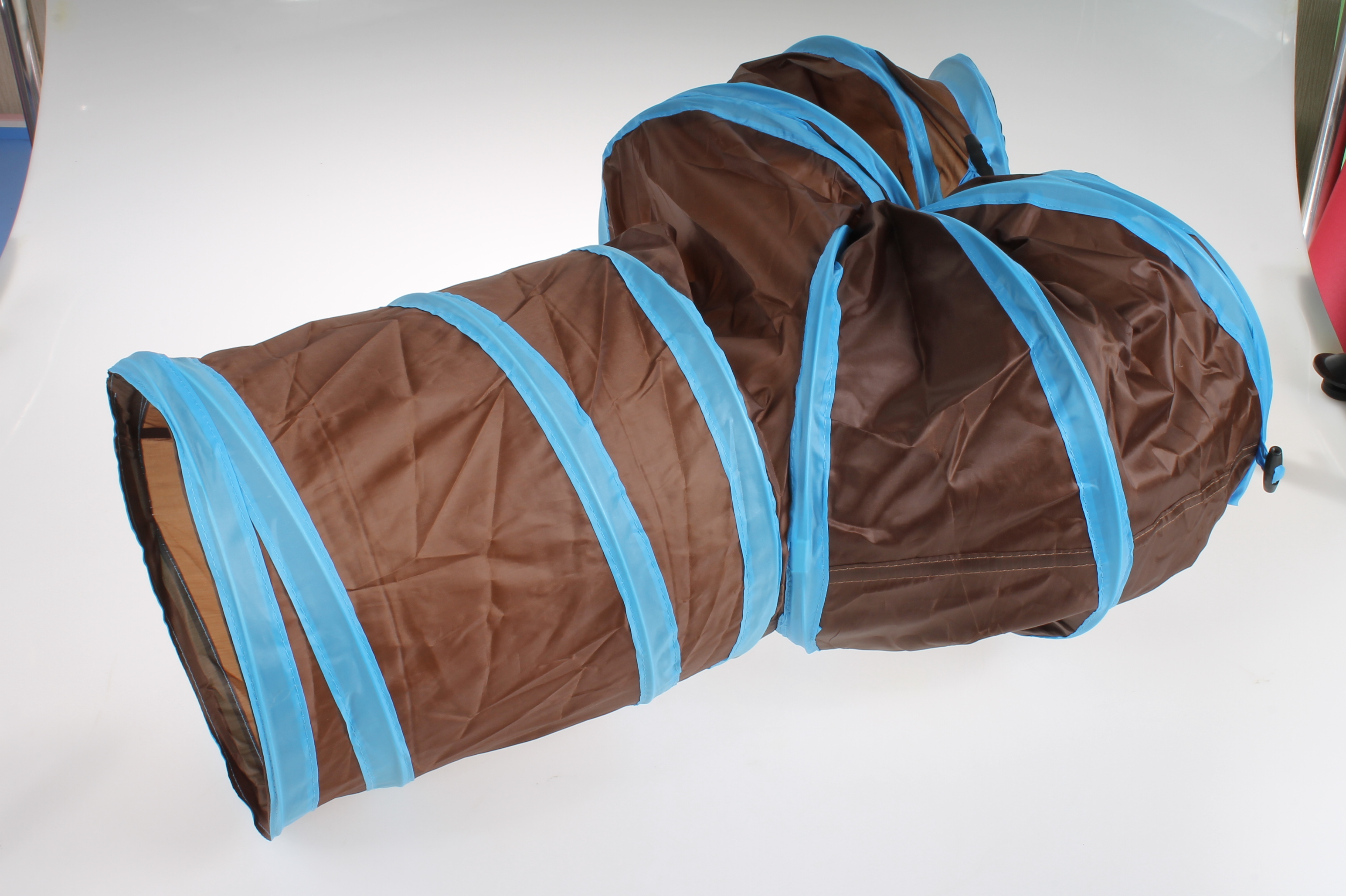 T型四孔貓隧道玩具