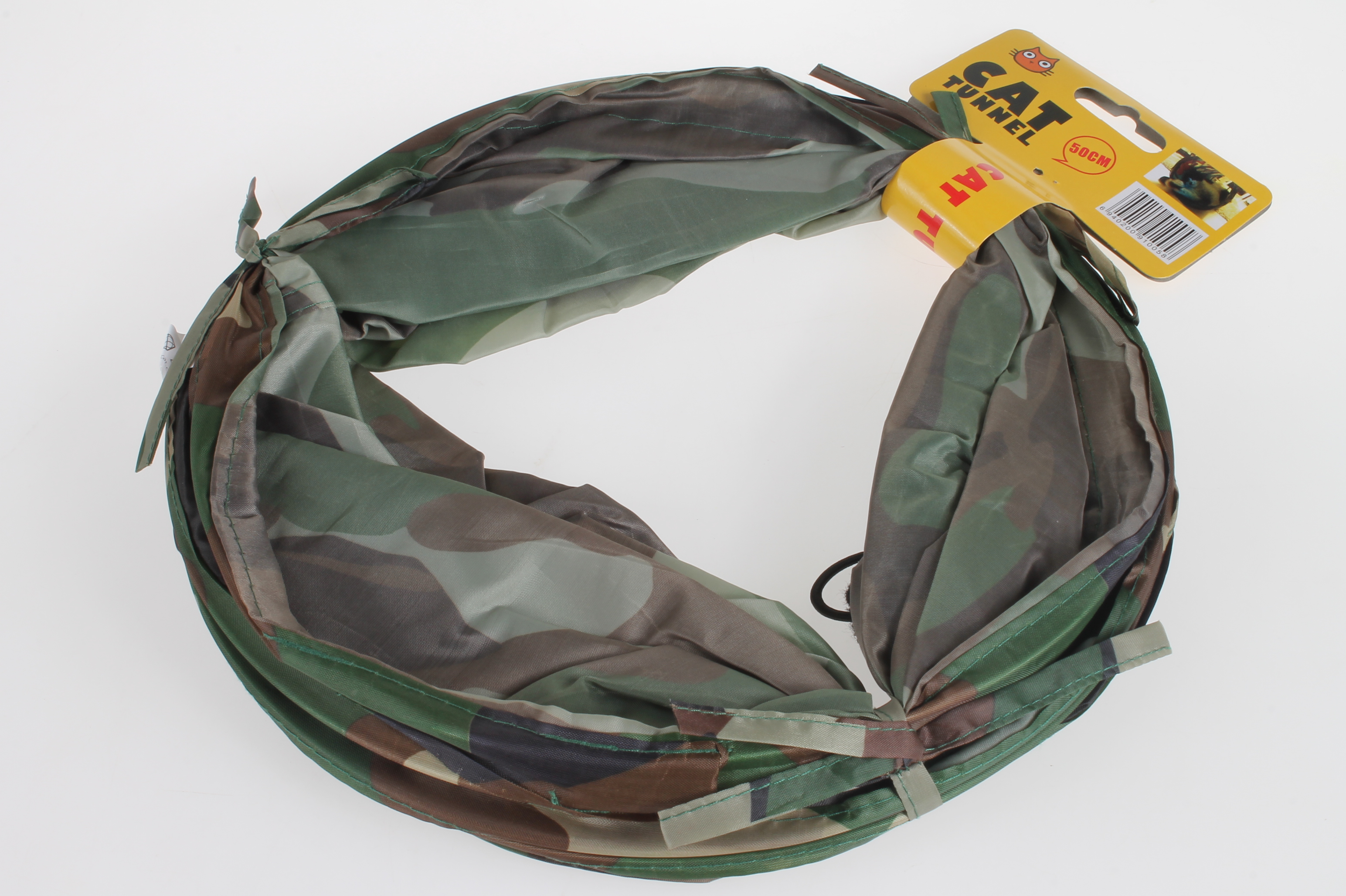 簡約迷彩貓隧道玩具